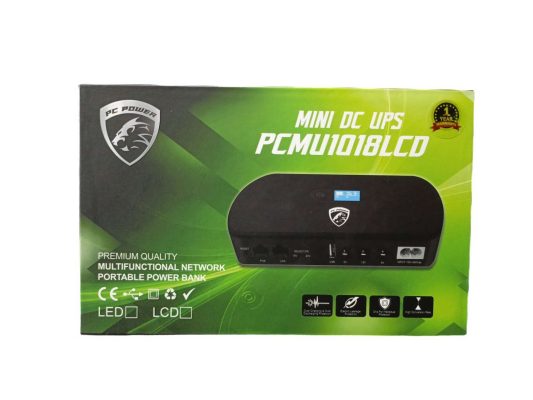 PC Power PCMU1018LCD 8800mAh Router Mini UPS - Image 4