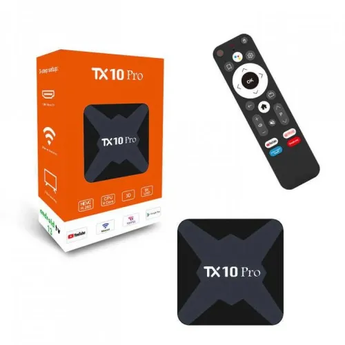 TX10 Pro 8K Android TV Box with Voice Control Remote