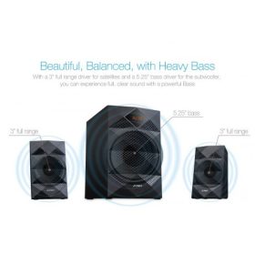 F&D A180X Multimedia Bluetooth 2:1 Speaker - Image 4