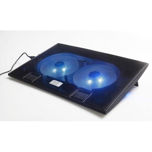 LAPTOP COOLING FAN MODEL:-L6 (2 FAN 168mm, 2USB, 4PCS ADJUSTABLE ANGLE STAND)
