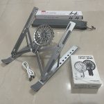 Laptop Stand aluminum alloy with Cooling Fan 7-Levels Adjustable Vertical Laptop Stand - Image 10