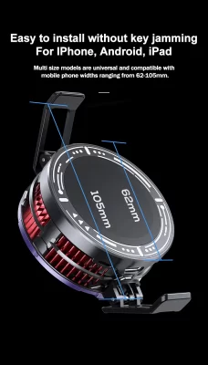 Memo CX08 Magnetic Phone Cooler-15W - Image 9