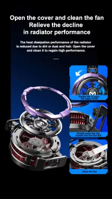 Memo CX08 Magnetic Phone Cooler-15W - Image 7