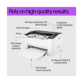HP Laser 107a Laser Printer - Image 3