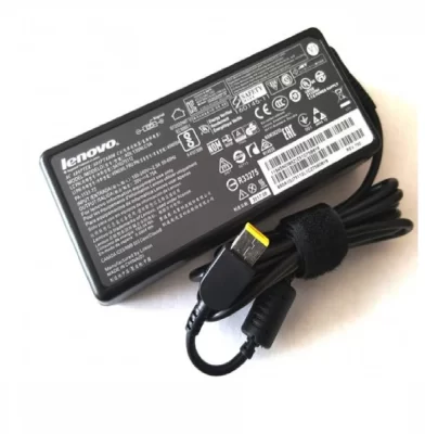 Lenovo Laptop Adapter Charger 20V 4.5A 90W Yellowe Big USB Type Tip - Image 2