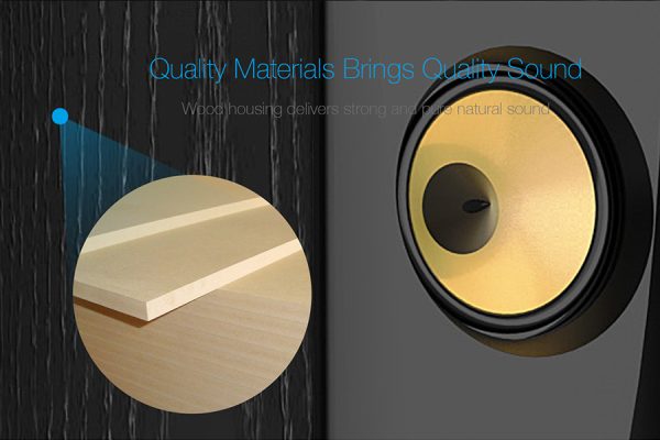 F&D T88X 2.0 Channel Wired Bluetooth Tower Speaker - Image 7