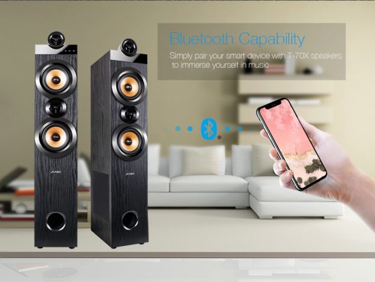 F&D T-70X Bluetooth Tower Speaker - Image 6