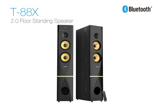 F&D T88X 2.0 Channel Wired Bluetooth Tower Speaker - Image 4