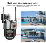 4G Sim Support And Wifi Support Dual Lens Outdoor IP Camera Champion V380 - Image 2