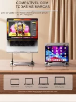 Laptop Stand Foldable With 180 Rotating Base Patoo LS-011 - Image 7