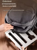 Laptop Stand Foldable With 180 Rotating Base Patoo LS-011 - Image 5