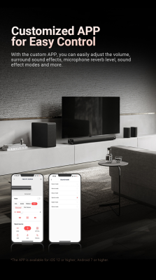 F&D HT-500DA 5.1 Channel Bluetooth Soundbar with Wireless Subwoofer - Image 5