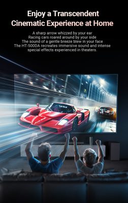 F&D HT-500DA 5.1 Channel Bluetooth Soundbar with Wireless Subwoofer - Image 13