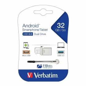 Verbatim 32GB Store ‘n’ Go Dual USB Flash Drive for OTG Devices # 49826 - Image 8