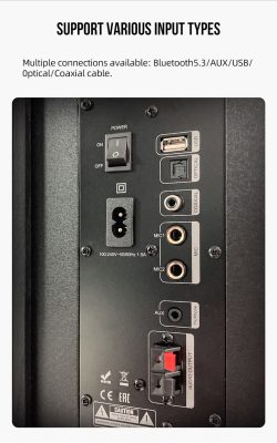 F&D T-60X Pro 2:0 Bluetooth Tower Home Theater Speaker - Image 12