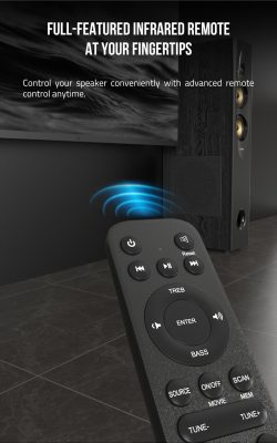 F&D T-60X Pro 2:0 Bluetooth Tower Home Theater Speaker - Image 13