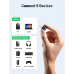 Ugreen CM390 (80890) USB Bluetooth 5.0 Black Adapter #80890 - Image 4