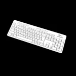 PC Power 602 Wired Keyboard White Bangla