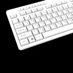 PC Power 602 Wired Keyboard White Bangla - Image 3