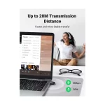 Ugreen CM390 (80890) USB Bluetooth 5.0 Black Adapter #80890 - Image 6