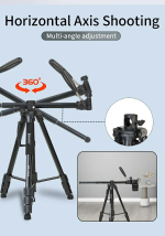 Jmary KP-2294 Professional Over Head Camera Tripod - Image 7
