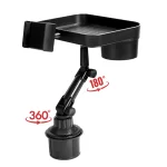 3 in 1 Multi Car Cup Holder with Dining Table and Phone Holder (QY53) - Image 7
