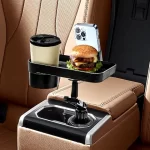 3 in 1 Multi Car Cup Holder with Dining Table and Phone Holder (QY53) - Image 5