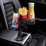 3 in 1 Multi Car Cup Holder with Dining Table and Phone Holder (QY53) - Image 4