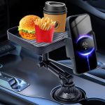 3 in 1 Multi Car Cup Holder with Dining Table and Phone Holder (QY53) - Image 2