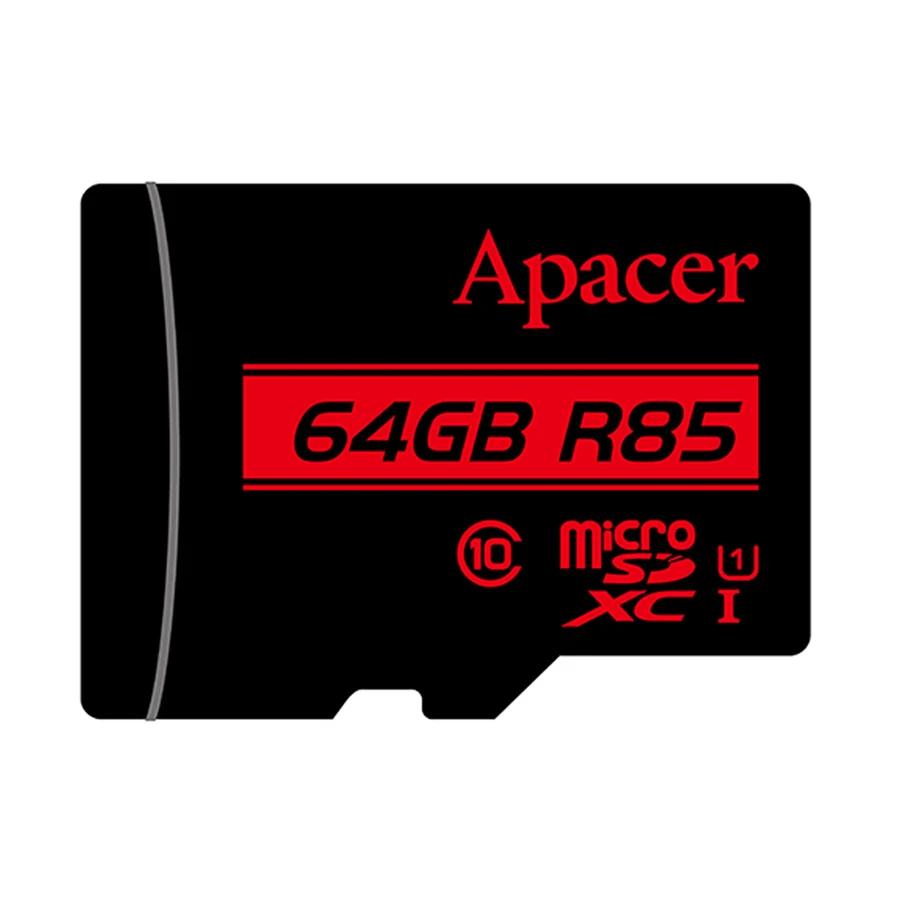 apacer-r85-microsdhc-uhs-i-u1-64gb-class10-memory-21723373994 Apacer R85 64GB MICRO SDHC UHS-1 U1 CLASS 10 Memory Card - Image 1