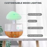Rain Cloud Humidifier Water Drip, Mushroom Humidifier Waterfall Lamp - Image 9
