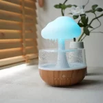 Rain Cloud Humidifier Water Drip, Mushroom Humidifier Waterfall Lamp - Image 5