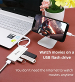 DTECH USB HUB 3.0 4PORT DT-3308 CABLE 0.25M - Image 2