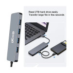 Dtech DCH-2947 4 Port USB HUB - Image 4