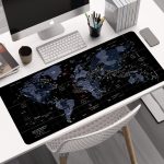 WORLD MAP MOUSE PAD 3MM (300*800MM)/31*11.8 INCH LOCKED - Image 2