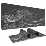 MOUSE PAD SEA WAVES DESIGN 3MM (300*800MM)/31*11.8 INCH LOCKED - Image 3