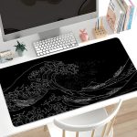 MOUSE PAD SEA WAVES DESIGN 3MM (300*800MM)/31*11.8 INCH LOCKED - Image 2