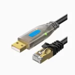 DTECH USB TO RJ45 CONSOL CABLE 2M FLAT MODEL: I0T5045A