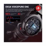 EKSA E900 BT ENC Multi-Platform Wireless Gaming Headphone - Image 3